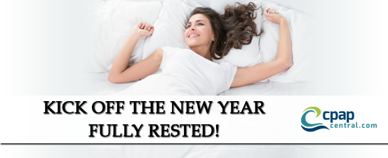 Get fully rested this year.